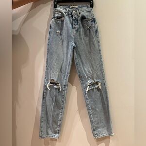 Pacsun ripped blue jeans